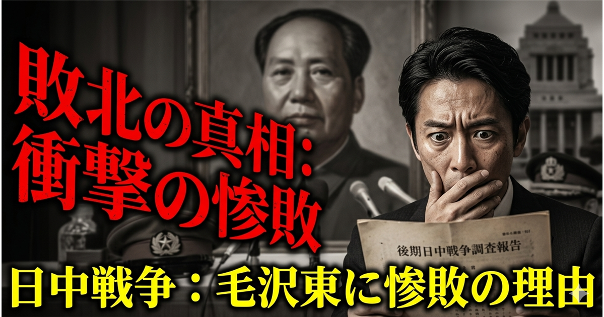 【連載第2回】定説「兵站軽視」は嘘だった。華北戦線で毛沢東軍に惨敗した日本軍のリアルすぎる無能さ