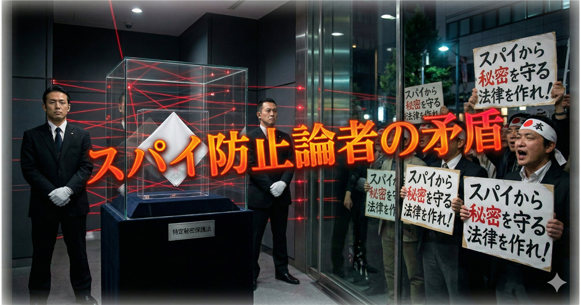 【第1回】高市早苗の“唯一の実績”を全否定する「スパイ防止法」論者の自己矛盾