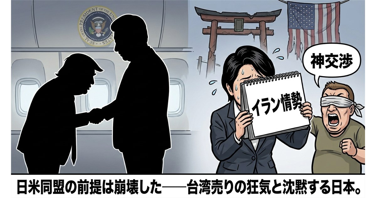 【後編】日米同盟の前提は崩壊した——レーガンの「6つの約束」を捨てたトランプと沈黙する日本メディア