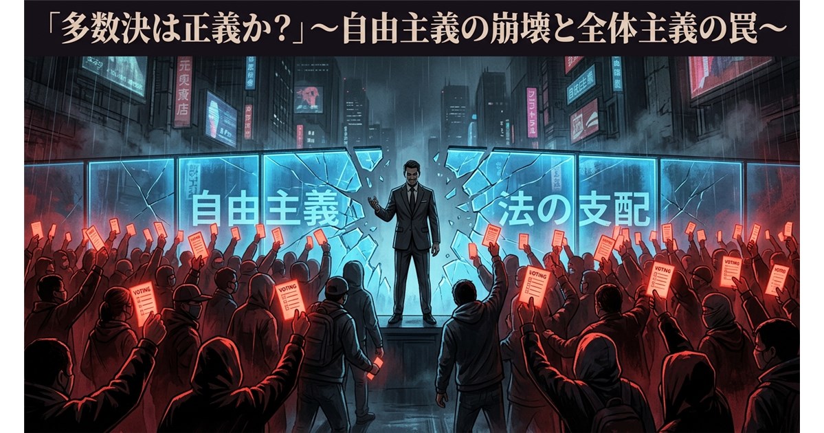 【第1回】民主主義が北朝鮮を生む：「自由主義（リベラリズム）」を知らない日本人が陥る全体主義の罠