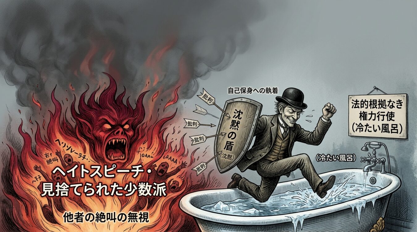 【第2回】自己保身とヘイト放置:行政の長が露呈した究極のダブルスタンダード