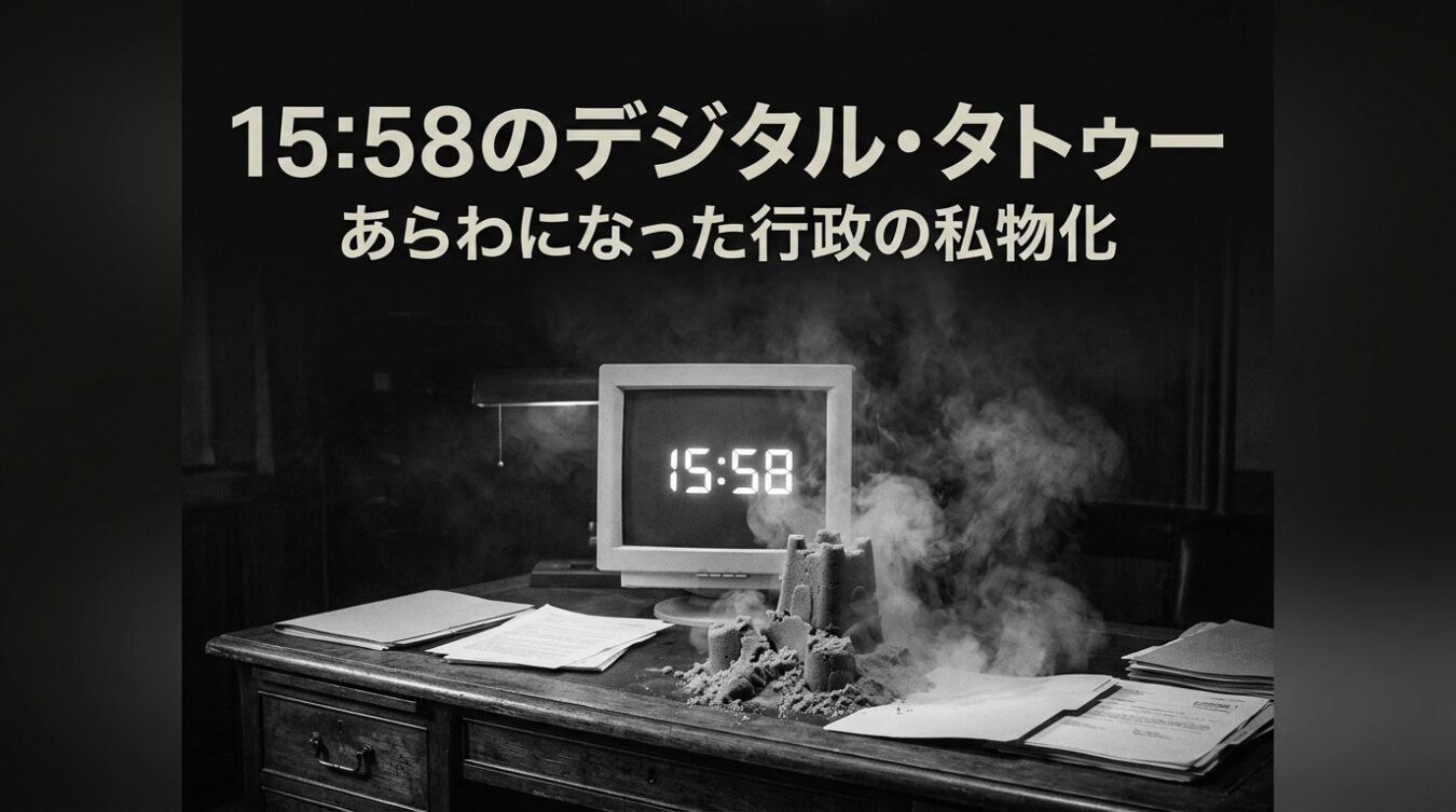 【第3回】隠蔽された真の本丸と地方公務員法違反の闇