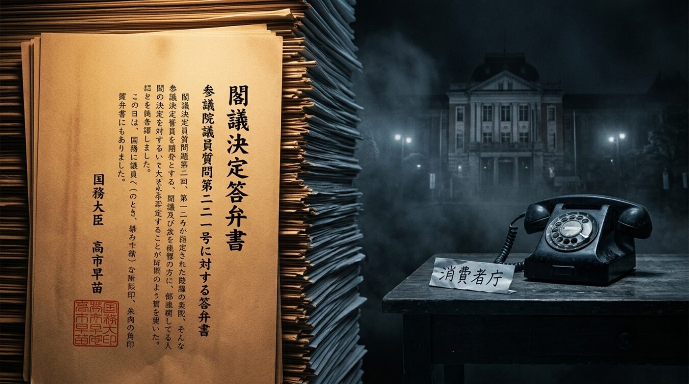 【第4回】行政照会の原則怠慢と「公益通報者保護法」違反の構造的悪質性――「閣議決定答弁書」による法的外堀の完成